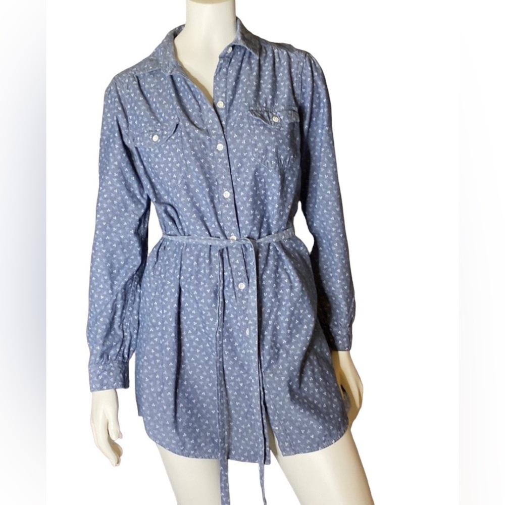 Denim Levi dress or long top